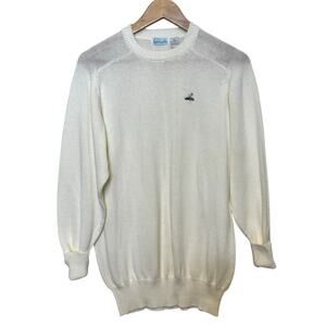 Vintage Pappgallo 100% Cotton Embroidered Bumble Bee Pullover Sweater